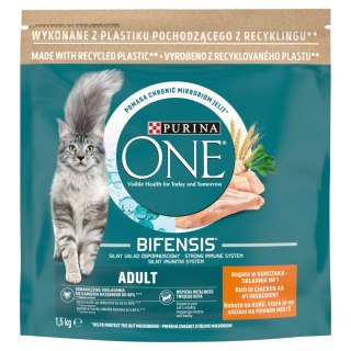 PURINA ONE Purina One Cat Adult Z Kurczakiem Dla Kota 1,5kg