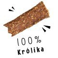Paka Zwierzaka Paka Zwierzaka Stripsy 100% Królik 80g