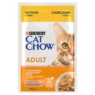 Purina Cat Chow Purina Cat Chow Adult Kurczak I Cukinia 85g