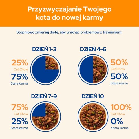 Purina Cat Chow Purina Cat Chow Adult Wołowina Z Bakłażanem 85g