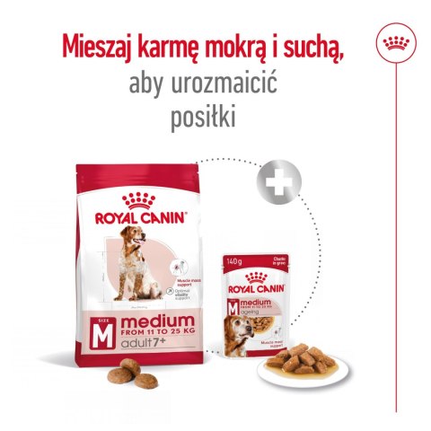 Royal Canin ROYAL CANIN Medium Adult 7+ 15kg