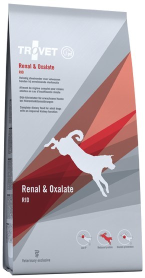 Trovet TROVET RID Renal & Oxalate Dla Psa 3kg