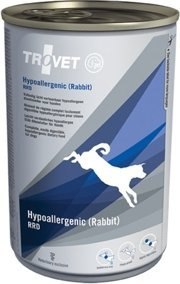 Trovet TROVET RRD Hypoallergenic - Rabbit (dla psa) 400g - puszka