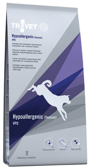 Trovet TROVET VPD Hypoallergenic Venison Dla Psa 3kg