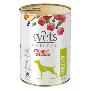 4Vets Natural Dolina Noteci 4Vets Allergy Dla Psów 400g