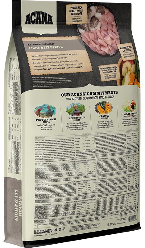 Acana Acana Heritage Light & Fit Dog 6kg