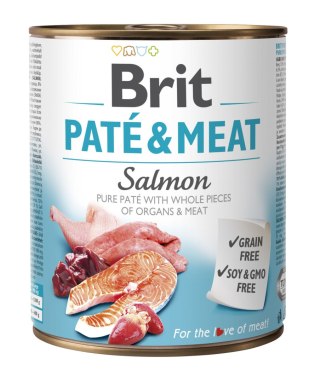 Brit Brit Pate & Meat Salmon 800g