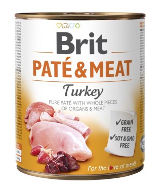 Brit Brit Pate & Meat Turkey 800g