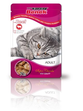 Certech-Super Benek CERTECH-SUPER BENEK Adult Cats Wołowina 100g