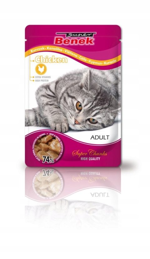 Certech-Super Benek CERTECH-SUPER BENEK Adult Z Kurczakiem 100g