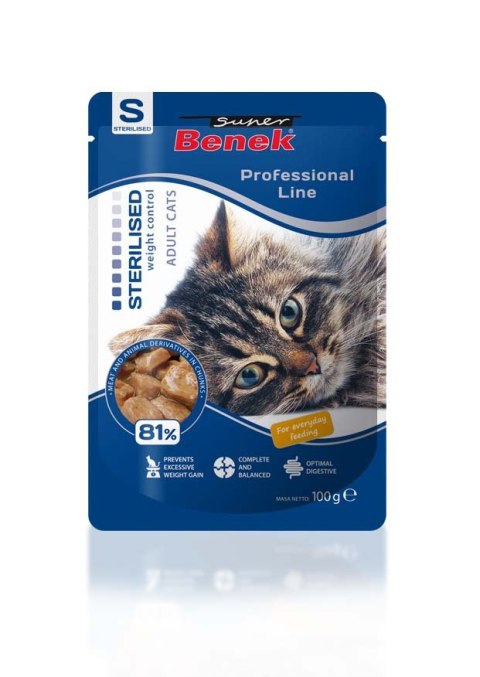 Certech-Super Benek CERTECH-SUPER BENEK Sterilised Z Drobiem 100g