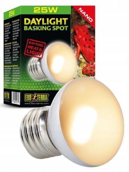 Exoterra EXO TERRA Żarówka Daylight Basking Spot, NANO, 25 W