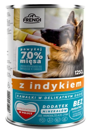 Frendi Frendi Kawałki W Delikatnym Sosie Z Indykiem 1250g