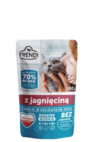 Frendi Frendi Kawałki W Delikatnym Sosie Z Jagnięciną 100g