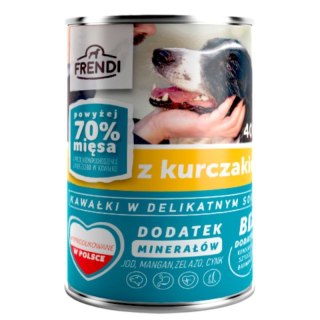 Frendi Frendi Kawałki W Delikatnym Sosie Z Kurczakiem 400g