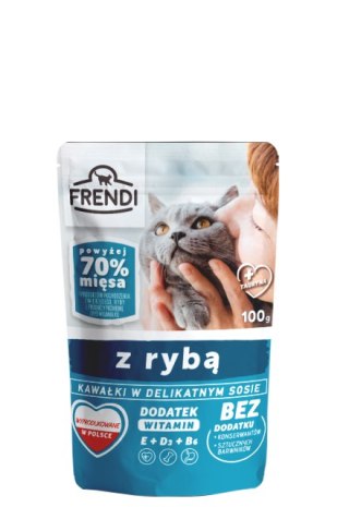 Frendi Frendi Kawałki W Delikatnym Sosie Z Rybą 100g