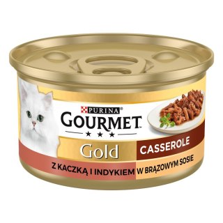 Gourmet Purina Gourmet Gold kaczka/indyk w sosie 85g