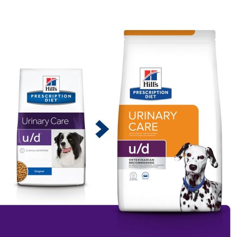Hills Hill's PD Prescription Diet Canine u/d Urinary Care 10kg