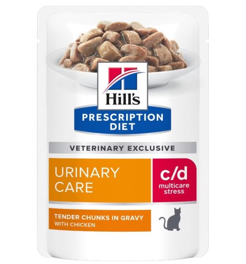 Hills Hill's PD Prescription Diet Feline c/d Urinary Stress 85g