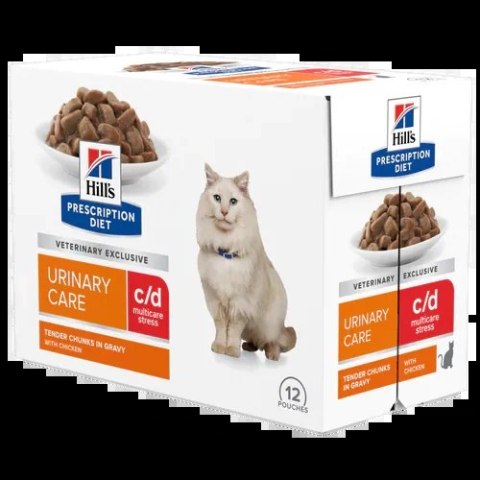 Hills Hill's PD Prescription Diet Feline c/d Urinary Stress 85g