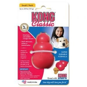 KONG Company KONG Classic S to wytrzymała zabawka dla psów