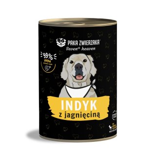 Paka Zwierzaka Paka Zwierzaka Seventh Heaven Indyk Z Jagnięciną 400g