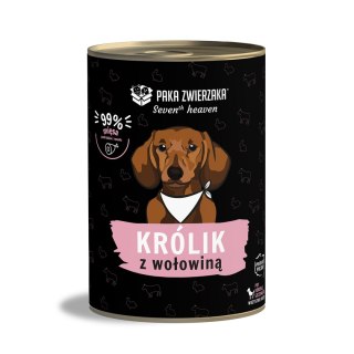 Paka Zwierzaka Paka Zwierzaka Seventh Heaven Królik Z Wołowiną 400g