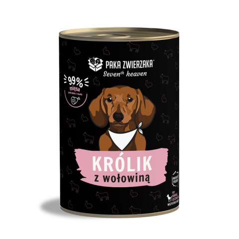 Paka Zwierzaka Paka Zwierzaka Seventh Heaven Królik Z Wołowiną 400g