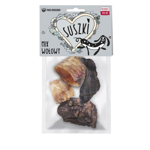 Paka Zwierzaka Paka Zwierzaka Suszki Mix Wołowy 100g