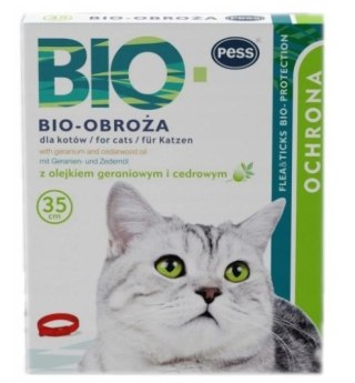 Pess PESS Obroża biologiczna z olejkiem geraniowym 35cm