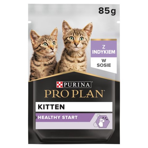 Purina Pro Plan Purina Pro Plan Kitten Nutrisavour Indyk 85g