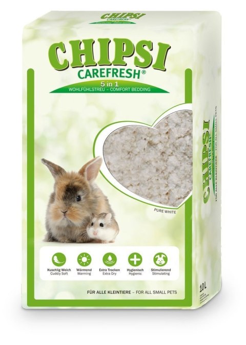 Rettenmaier Polska Carefresh Pure White podściółka (włókna celulozowe) dla gryzoni 10l