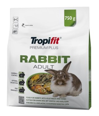 Tropifit Tropifit Premium Plus Rabbit Adult 750g
