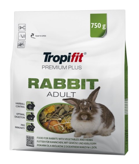 Tropifit Tropifit Premium Plus Rabbit Adult 750g