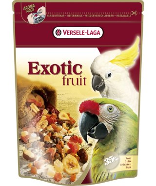 Versele-Laga Versele-Laga Exotic Fruit Pokarm Z Owocami Dla Dużych Papug 600g