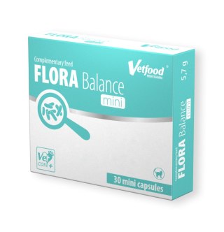 Vetfood VETFOOD FLORA Balance mini 30 kapsułek