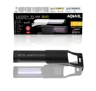 AQUA EL AQUAEL Leddy SlimDuo 10W Sunny Plant&Night Czarne