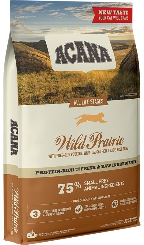 Acana ACANA Wild Prairie Cat - Sucha karma dla kotów, 4,5 kg