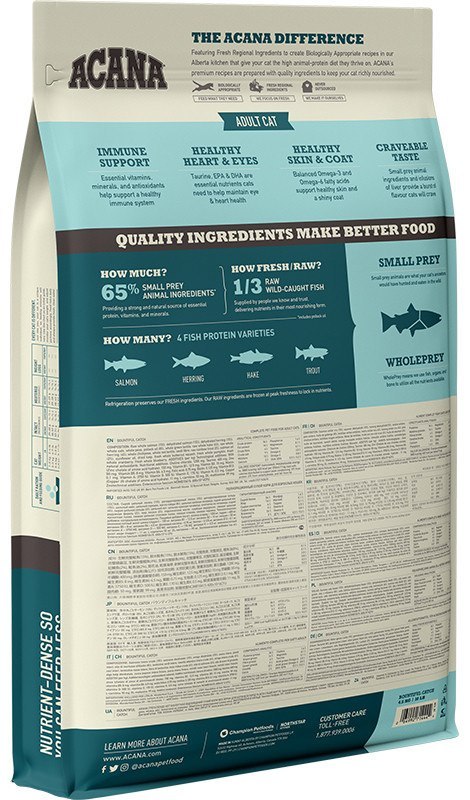 Acana Acana Bountiful Catch Cat 4,5kg