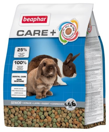 BEAPHAR BEAPHAR Care+ Rabbit Senior Karma Super Premium Dla Królików Seniorów 1,5kg