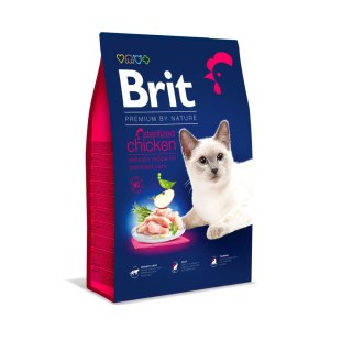 Brit Brit Cat Premium By Nature Sterilised Chicken 8kg