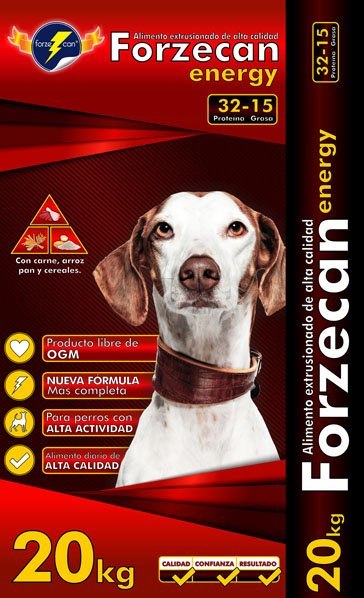 Forzecan Forzecan Energy 51% mięsa BezGMO 20kg