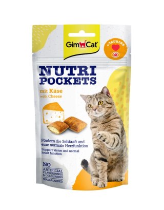 Gimborn GIMCAT NUTRI POCKETS Przysmak z serem 60g