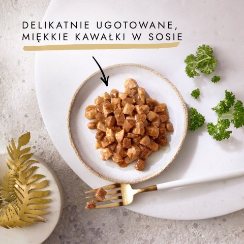 Gourmet Purina Gourmet Gold łosoś/ kurczak w sosie 85g