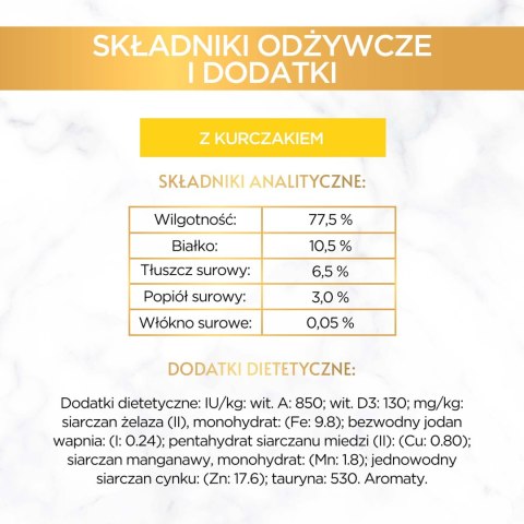 Gourmet Purina Gourmet Gold mus z kurczakiem 85g