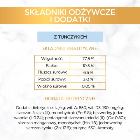 Purina Gourmet Gold mus z tuńczykiem 85g