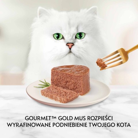 Gourmet Purina Gourmet Gold mus z wołowiną 85g