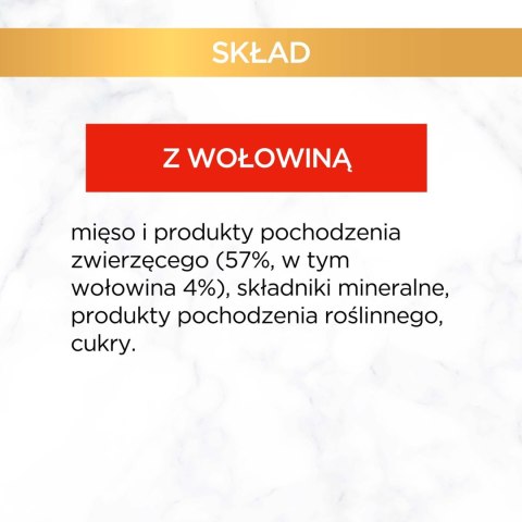 Gourmet Purina Gourmet Gold mus z wołowiną 85g