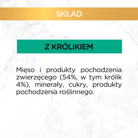 Gourmet Purina Gourmet Gold pasztet z królikiem 85g