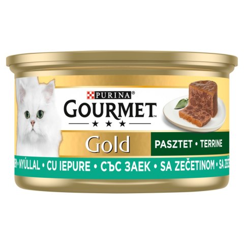 Gourmet Purina Gourmet Gold pasztet z królikiem 85g